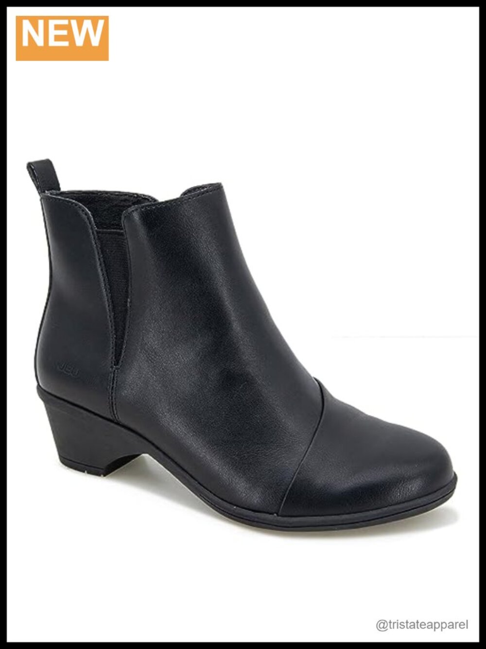 Women's Memory Foam Ankle Booties Pull-On Block Heel Fashion Boots